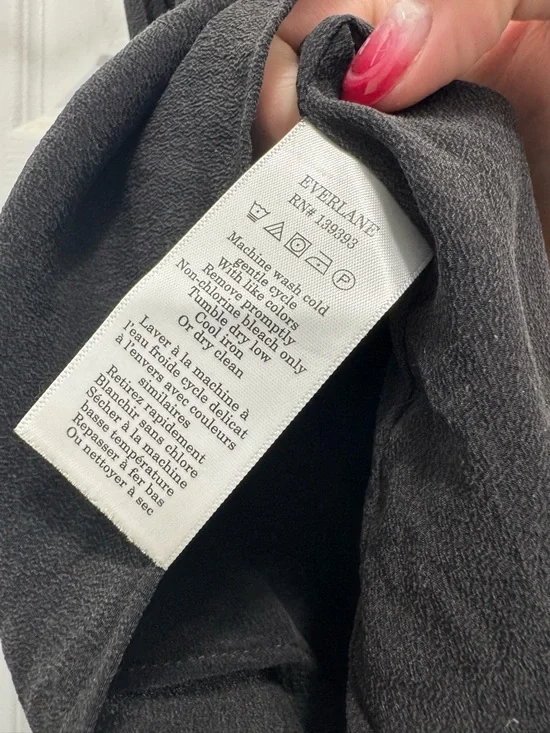 Everlane Black Silk Cami - Picture 6 of 7